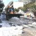 Αποχιονισμός της Οδού Ιωαννίνων στην Καλαμπάκα