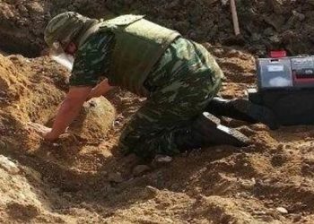 Μεγάλη κινητοποίηση για εξουδετέρωση χειροβομβίδας στο Φανάρι Μουζακίου