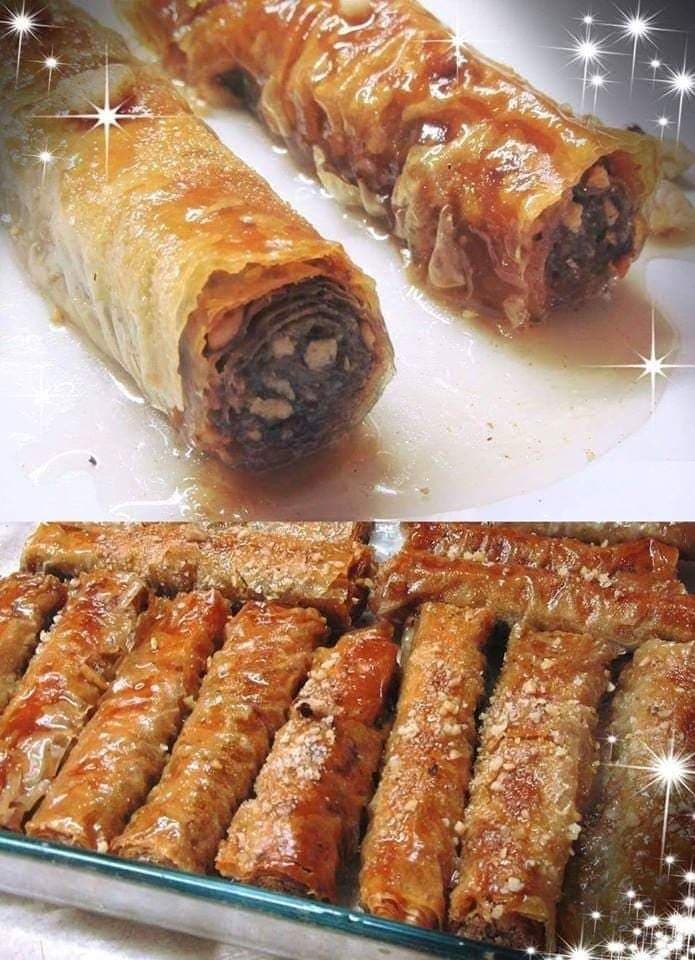 Μπακλαβαδάκια μασουράκια