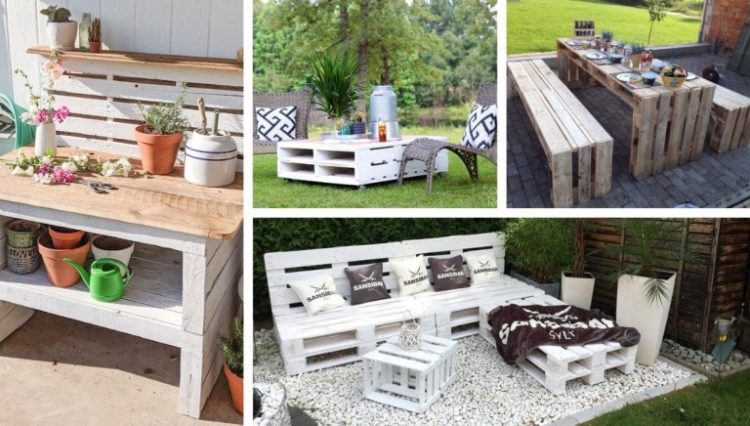 20 Καταπληκτικές DIY ιδέες επίπλων από ξύλο παλέτας για τους εξωτερικούς σας χώρους