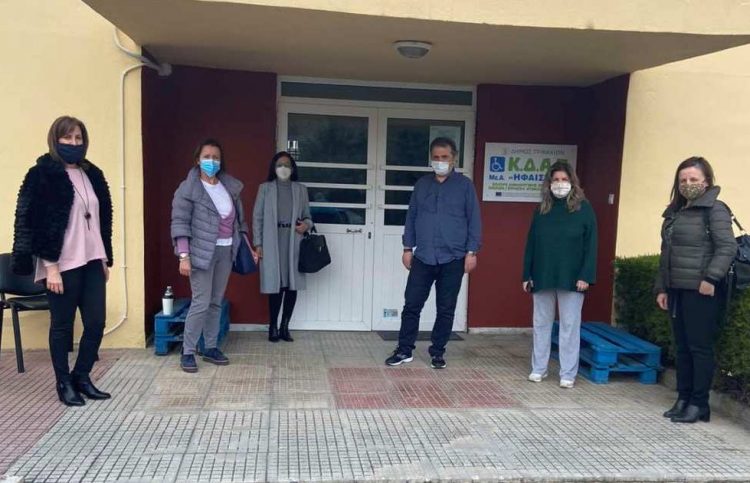 Εμβολιασμός στο ΚΔΑΠ ΜΕΑ «ΗΦΑΙΣΤΟΣ» του Δ. Τρικκαίων