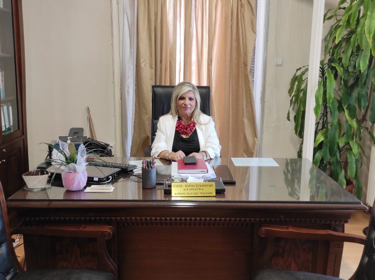 Συγχαίρει τους μαθητές του 6ου ΓΕΛ Τρικάλων η διευθύντρια Δ.Ε.Τρικάλων