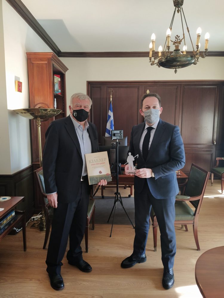 Συνάντηση του προέδρου ΠΕΔ Θεσσαλίας με τον αναπληρωτή Υπουργό Εσωτερικών