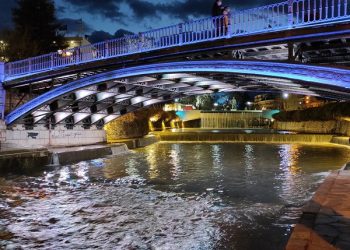 Δήμος Τρικκαίων: 200 χρόνια Ελευθερίας, 200 χρόνια Φως-Video από τα φωταγωγημένα με το μπλε της Ελλάδας
