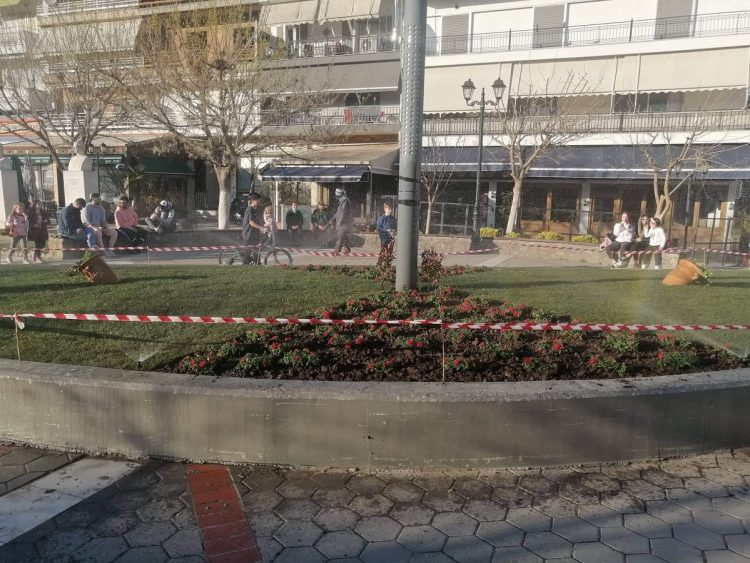 Καλλωπισμός της κεντρικής πλατείας Καλαμπάκας