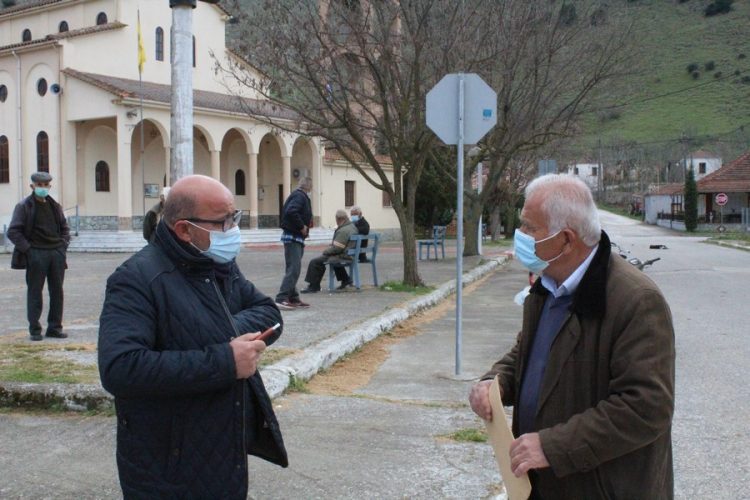 Επίσκεψη Δημάρχου Φαρκαδόνας στο Κεραμίδι
