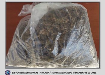 Έφοδος σε σπίτι Τρικαλινού για ναρκωτικά