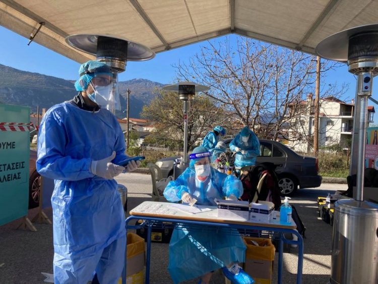 Αρνητικά τα Δωρεάν  97 Rapid –Test  κορωνοιού  στην Πύλη