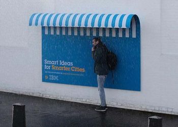 Ευρηματικές διαφημίσεις σε δημόσιους χώρους