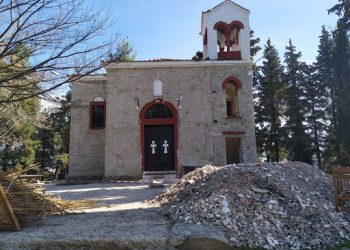 Εργασίες αποκατάστασης και συντήρησης του Προφήτη Ηλία Τρικάλων από την Περιφέρεια