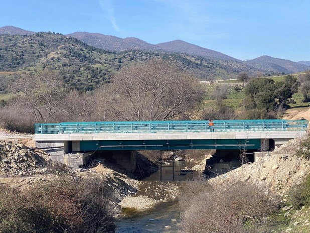 Έργα πρόσβασης στις νέες γέφυρες Διασέλου και Διαλεχτού