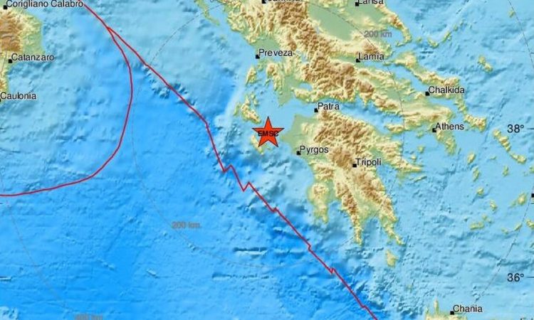 Σεισμός κοντά στη Ζάκυνθο (pics)