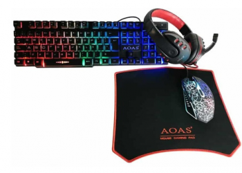 Πλήρες σετ Gaming – 4 σε 1 – AOAS SUPER ΠΡΟΣΦΟΡΑ 32,90 !!!!