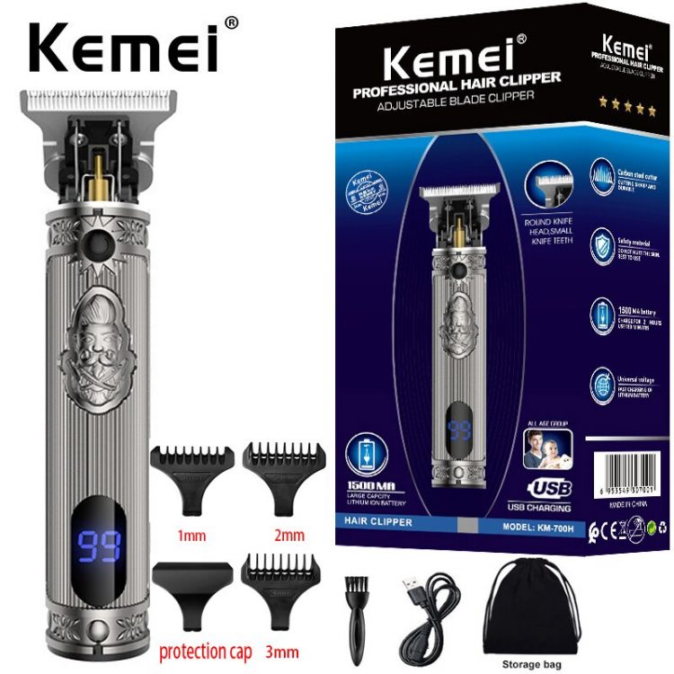 Επαναφορτιζόμενη Ξυριστική-Trimmer Kemei KM-700H από 25,90 !!!!