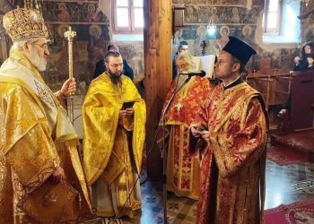 Στην ιδιαίτερη πατρίδα του τα Τρίκαλα η χειροτονία του νέου κληρικού της μητρόπολης Τριπόλεως της Λιβύης π. Σπυρίδωνα Σπύρου