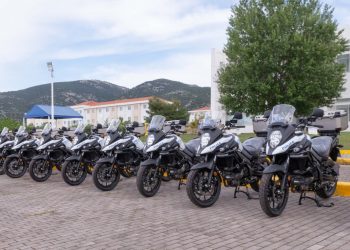 Ενισχύεται ο στόλος της Γενικής Περιφερειακής Αστυνομικής Διεύθυνσης Θεσσαλίας  με 16 νέες δίκυκλες μοτοσικλέτες
