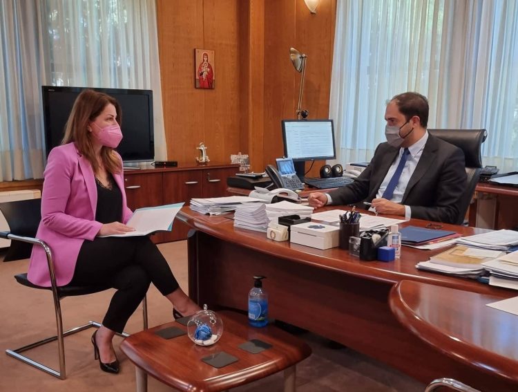 Συνάντηση Παπακώστα -Κεφαλογιάννη για την σιδηροδρομική γραμμή Καλαμπάκα – Σιάτιστα – Κοζάνη