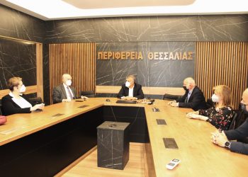 Στον Περιφερειάρχη Θεσσαλίας Κ. Αγοραστό ο γενικός γραμματέας Επαγγελματικής Εκπαίδευσης, Κατάρτισης και Διά Βίου Μάθησης Γ. Βούτσινος