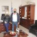 Επίσκεψη διευθύντριας Β/θμιας εκπαίδευσης στον Δήμαρχο Πύλης