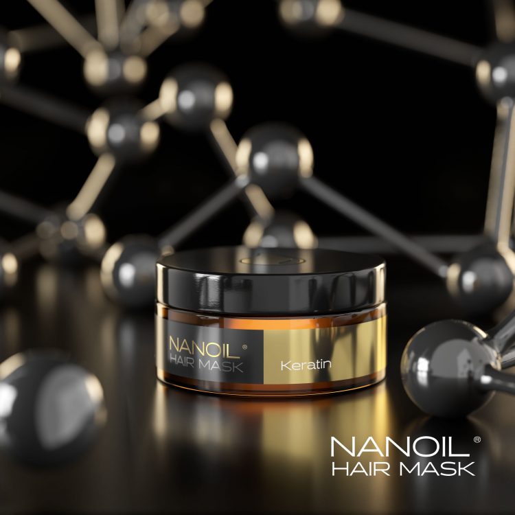 Μάσκα Μαλλιών NANOIL KERATIN HAIR MASK -Επιδιορθώνει στο 100% τα αδύναμα, κατεστραμμένα, εύθραυστα, σπασμένα μαλλιά
