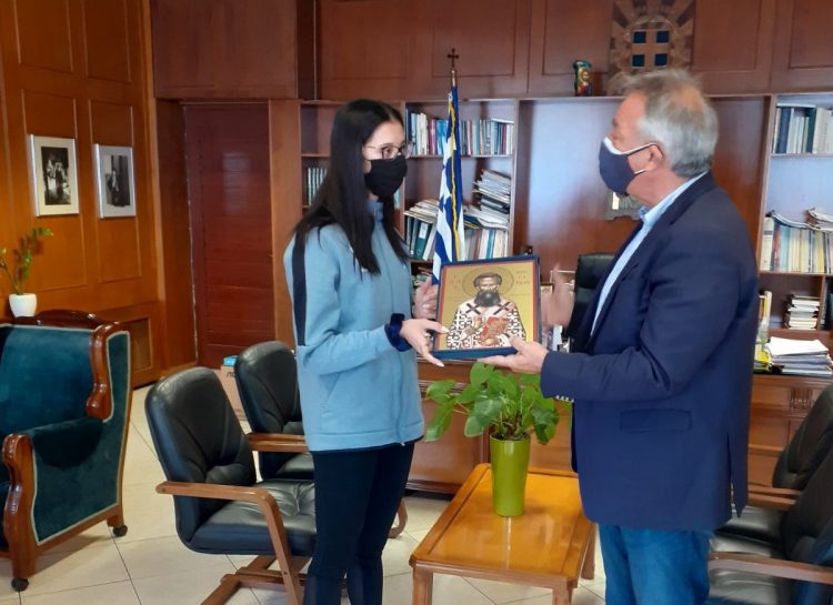 Χρ. Μιχαλάκης: Με τις ευχές ενός ολόκληρου Νομού στους Ολυμπιακούς η Φένια Τζέλη