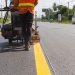Διαγραμμίσεις για στάθμευση στα Τρίκαλα