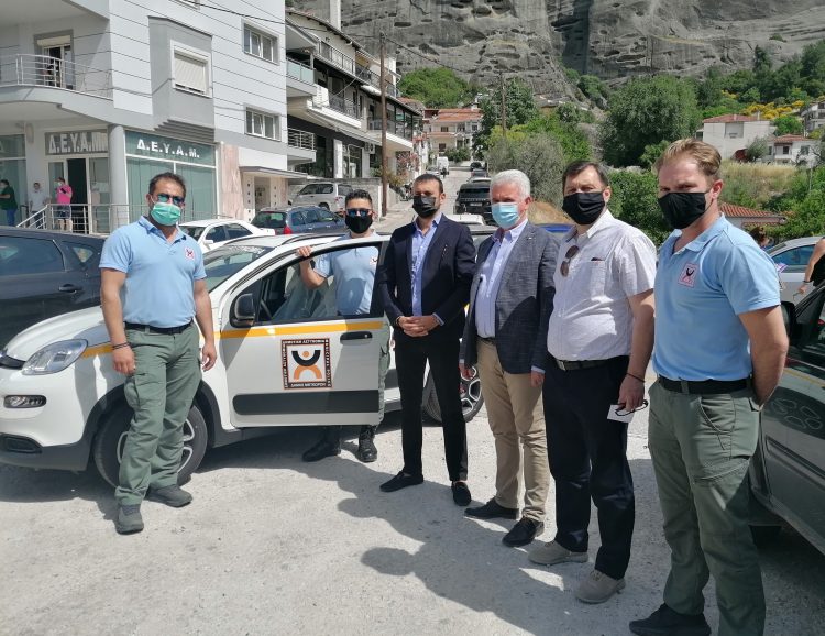 Δωρεά αυτοκίνητο στην δημοτική αστυνομία Μετεώρων