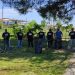 Εθελοντική Ομάδα Ρομά «Ηλίας Φουντούνας» με καθαρισμό αυλής σχολείου