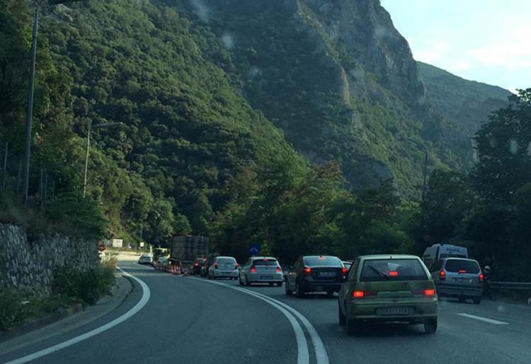 Kυκλοφοριακές ρυθμίσεις στην Κοιλάδα των Τεμπών