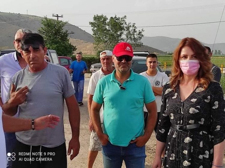 Με τους παραγωγούς των χαλαζόπληκτων περιοχών η Βουλευτής Κατερίνα Παπακώστα