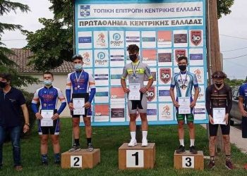 Πρωταθλητής Κεντρικής Ελλάδος στην κατηγορία παίδων ο Δημήτρης Σιδέρης του Ποδηλατικού Τρικάλων