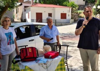 Στο Ξυλοπάροικο ο πρώτος εκτός Τρικάλων απινιδωτής