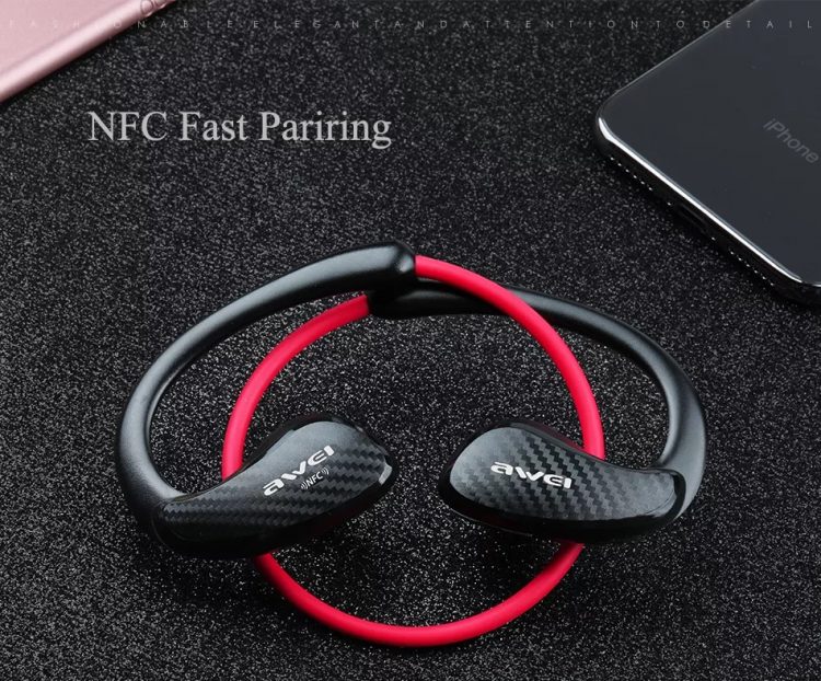 Ασύρματα Ακουστικά Bluetooth Awei A881BL Sport( Kόκκινο)-ΤΙΜΗ 29,90 !!!
