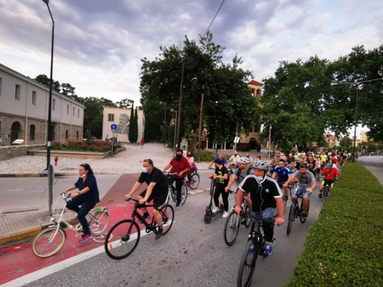 Μεγάλη ποδηλατάδα στα Τρίκαλα για την Παγκόσμια Ημέρα Ποδηλάτου