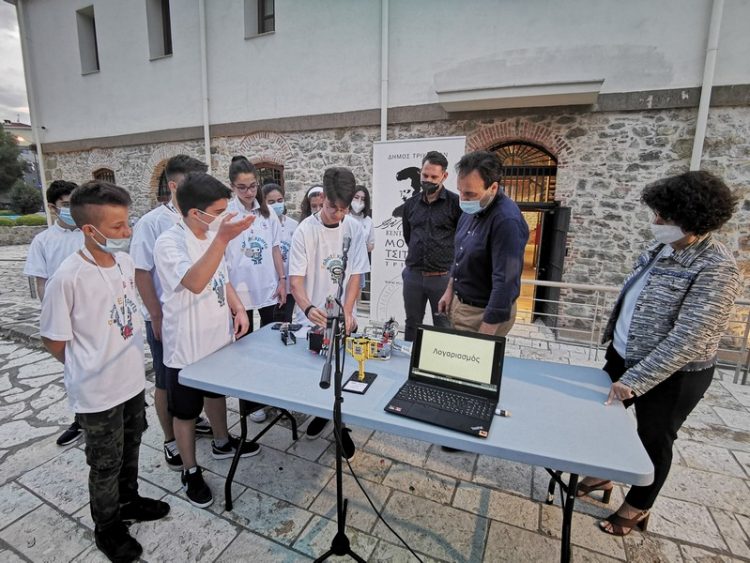 Όταν οι RobotExperts των Τρικάλων συνάντησαν τον Δήμαρχο Δημήτρη Παπαστεργίου