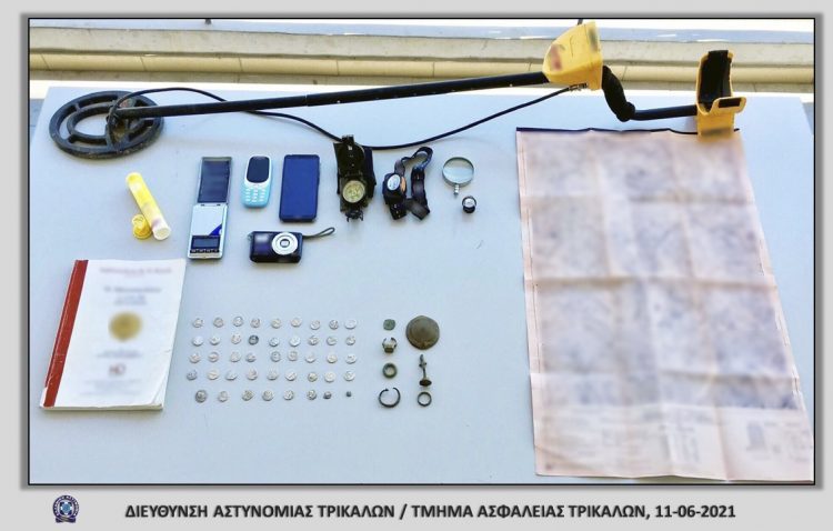 Τρικαλινός συνελήφθη για αρχαιοκαπηλία
