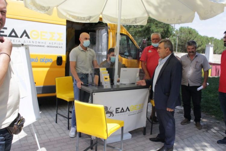 Στην Πύλη βρέθηκε κλιμάκιο της ΕΔΑ ΘΕΣΣΑΛΟΝΙΚΗΣ-ΘΕΣΣΑΛΙΑΣ