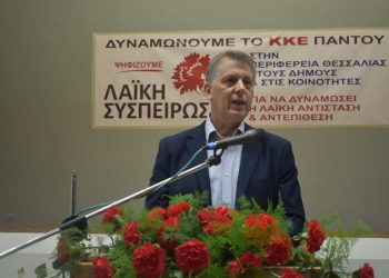 Περιοδεία του Τάσου Τσιαπλέ στο Δήμο Φαρκαδόνας