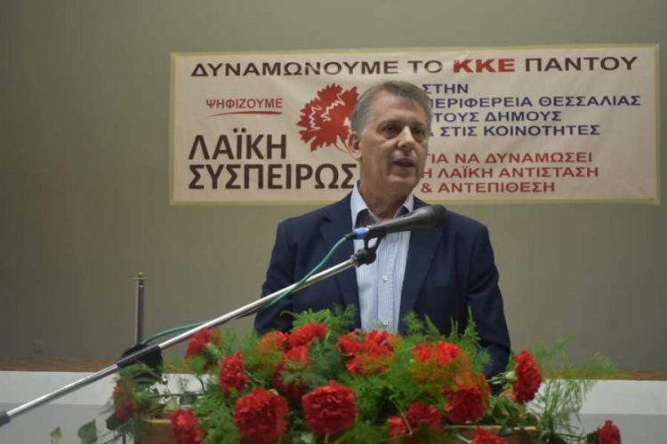 Περιοδεία του Τάσου Τσιαπλέ στο Δήμο Φαρκαδόνας
