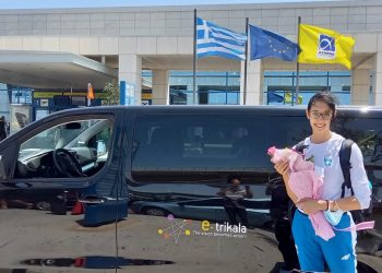 Με όχημα του Δήμου Τρικκαίων η επιστροφή της Φένιας Τζέλη στα πάτρια εδάφη