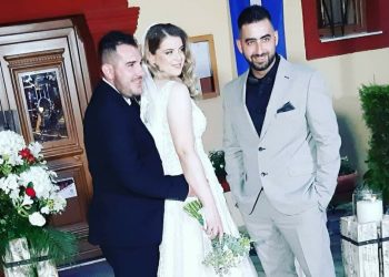 Με τα δεσμά του γάμου ενώθηκαν ο Αντώνης Τριχιάς και η Βάσω Τσιακμάκη