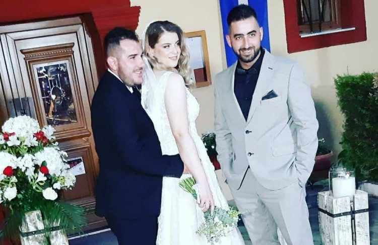 Με τα δεσμά του γάμου ενώθηκαν ο Αντώνης Τριχιάς και η Βάσω Τσιακμάκη