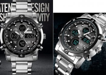 Chrono Dual Black Αδιάβροχο-ΤΙΜΗ 25,90 !!!