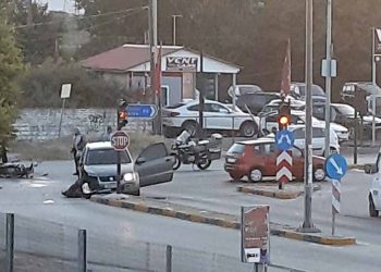 Κατέληξε ο μοτοσικλετιστής που τραυματίστηκε το πρωί σε τροχαίο στο Δέλτα Λαρίσης