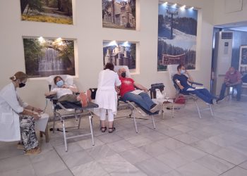 Με μεγάλη συμμετοχή  η εθελοντική αιμοδοσία  του Συλλόγου Υπαλλήλων Περιφερειακής Ενότητας Τρικάλων