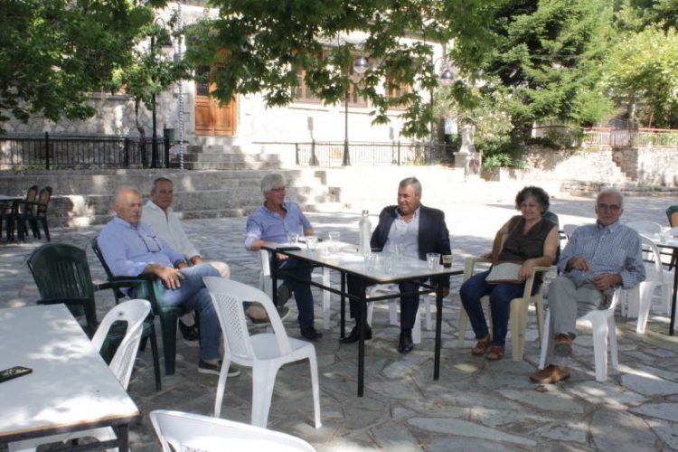 Περιοδεία του Δημάρχου Πύλης στις τοπικές κοινότητες Μυροφύλλου-Κορυφής- Νεράιδας