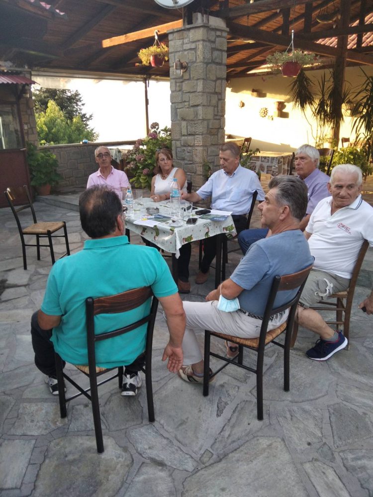 Κλιμάκιο του ΚΚΕ επισκέφθηκε χωριά του Ασπροποτάμου και το Ελάφι Καλαμπάκας