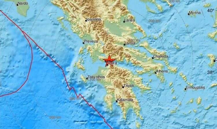 Σεισμός κοντά στη Ναύπακτο – Αισθητός και στην Πάτρα (pics)