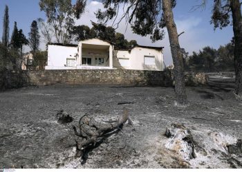 Φωτιά στην Εύβοια: Κάηκε το σπίτι πολίστα της Εθνικής