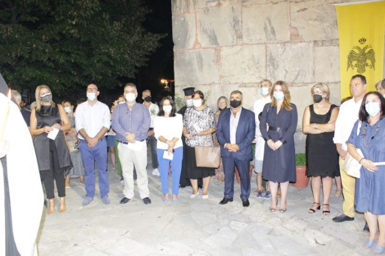 Μέγας Αρχιερατικός Εσπερινός στον ΙΝ Πόρτας Παναγιάς παρουσία του Δημάρχου Πύλης